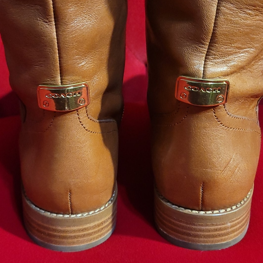 Coach Leather Riding Boot - Picture 4 of 7